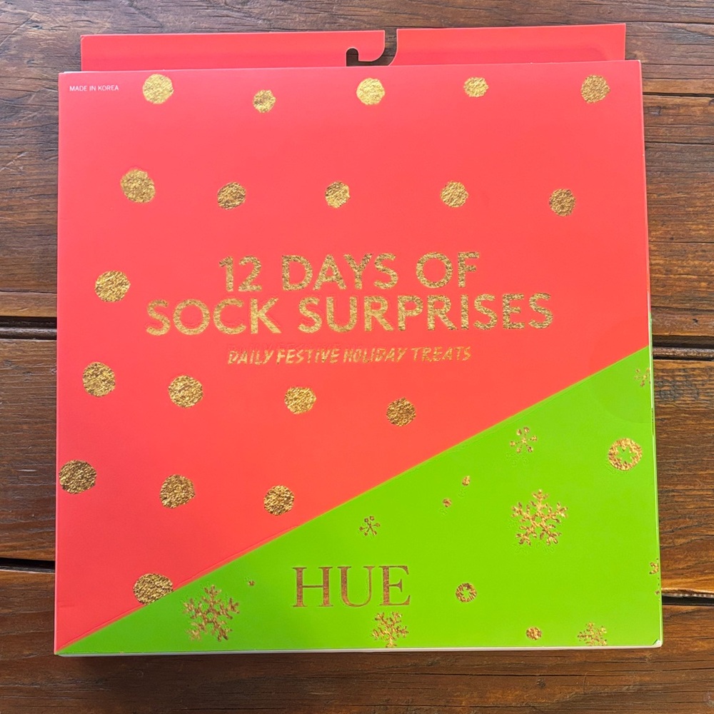 HUE Festive Sock Collection -12 days of holiday sock surprises
